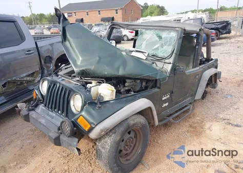 2004 Jeep Wrangler X из США, поврежденный, VIN 1J4FA39S84P714902
